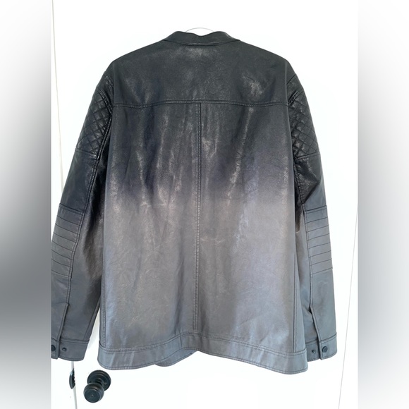 Vegan faux leather jacket - Picture 2 of 3